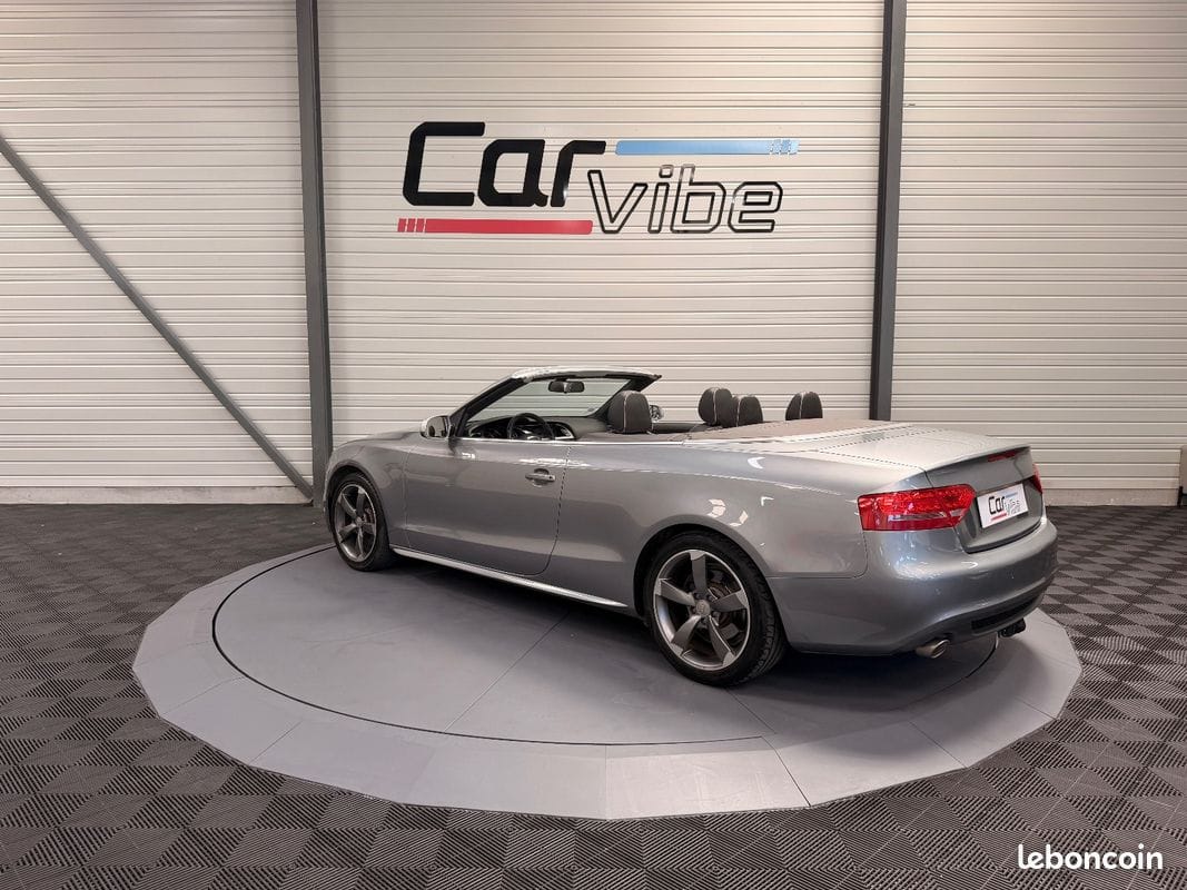Audi A5 Cabriolet 3.0 V6 TDI 240ch DPF S line quattro S tronic 7 — photo 5