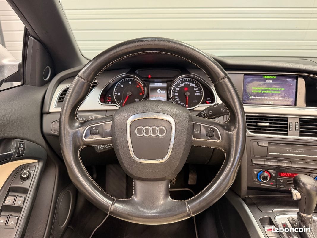 Audi A5 Cabriolet 3.0 V6 TDI 240ch DPF S line quattro S tronic 7 — photo 14